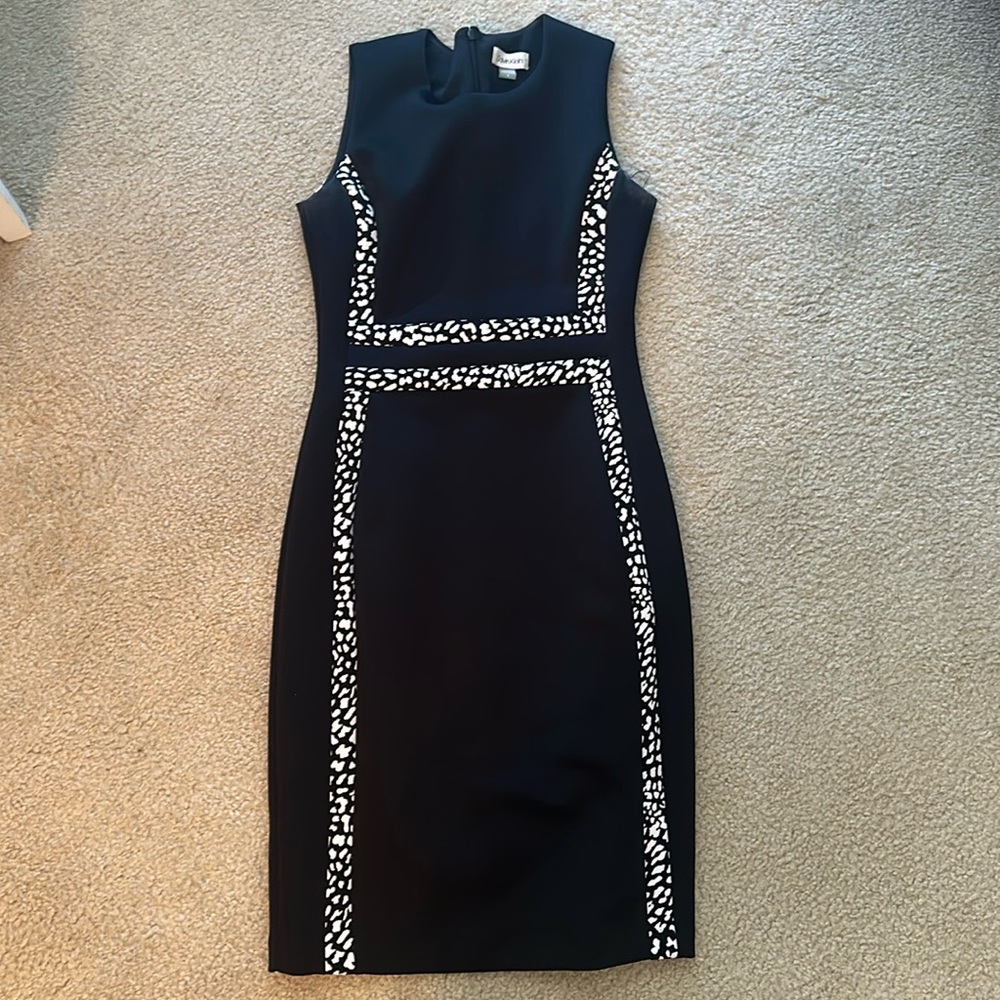 Black Calvin Klein dress! Can dress up with heels or down with flats